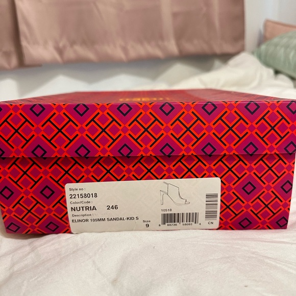 Tory Burch Elinor heels Sz 9 - Picture 4 of 7